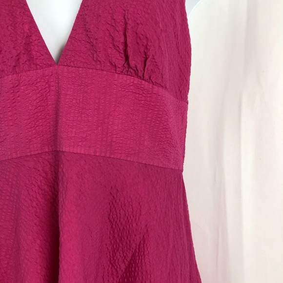 J.Crew Cotton seersucker midi halter dress 6 - Picture 5 of 6